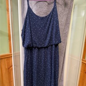 GAP Dark Blue Maxi Dress with Delicate Design